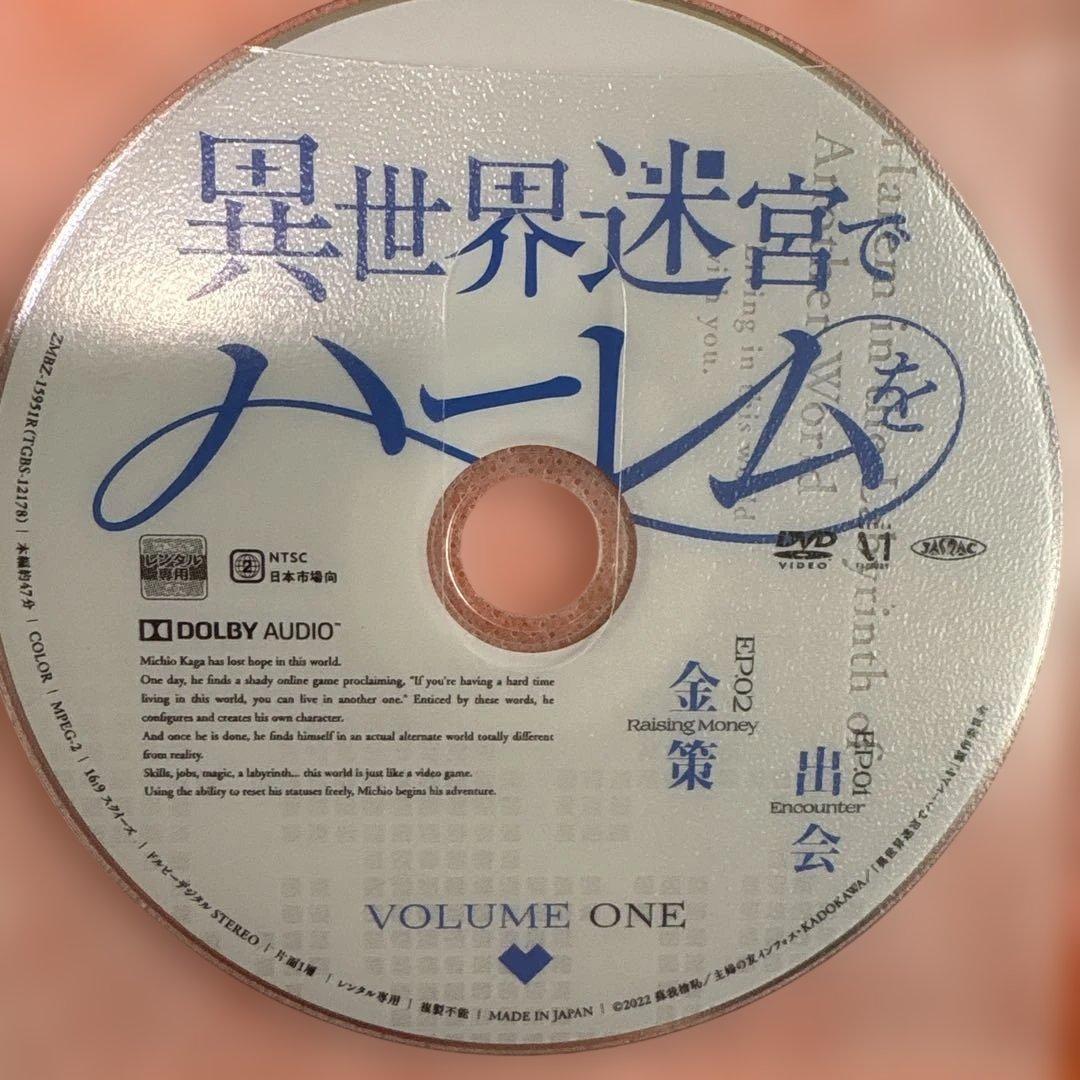 異世界迷宮でハーレムを 超ハーレムver. DVD 全6巻　全巻　アニメ