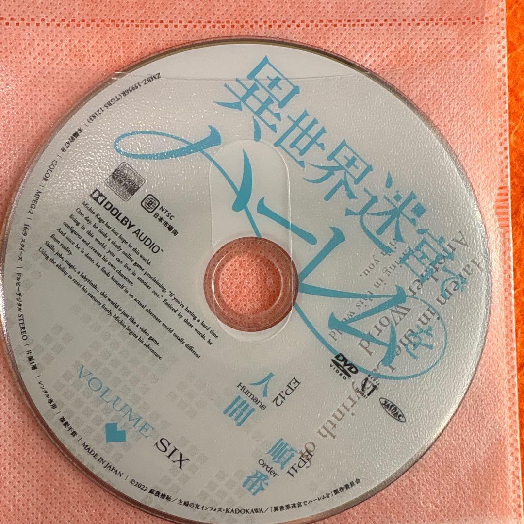 異世界迷宮でハーレムを 超ハーレムver. DVD 全6巻　全巻　アニメ