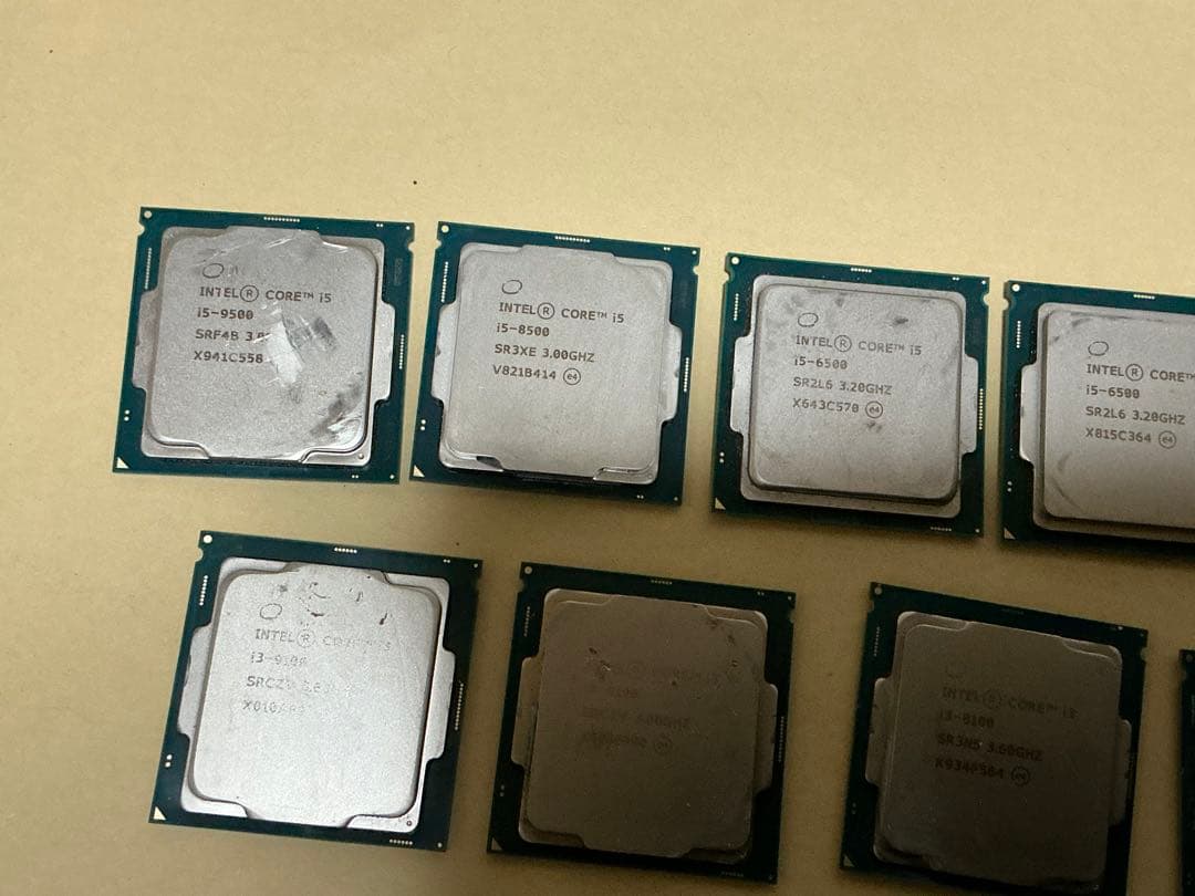 Intel Core i5-9500 など★まとめて10個　★ジャンク品