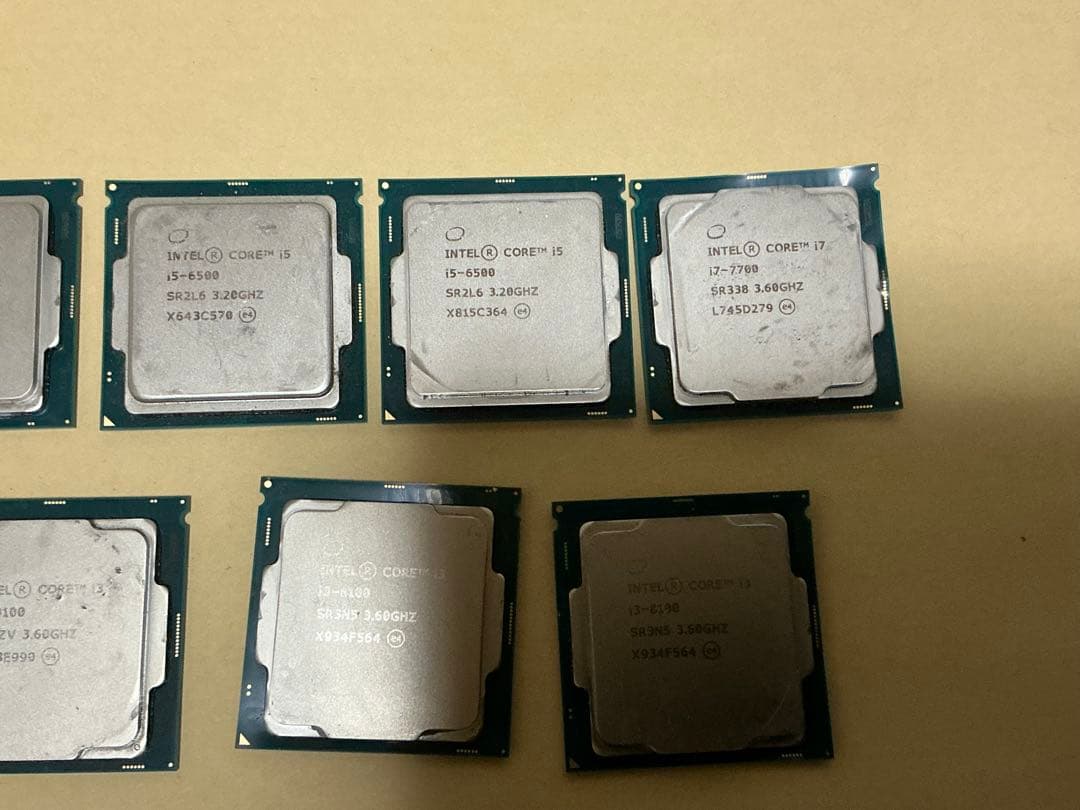 Intel Core i5-9500 など★まとめて10個　★ジャンク品