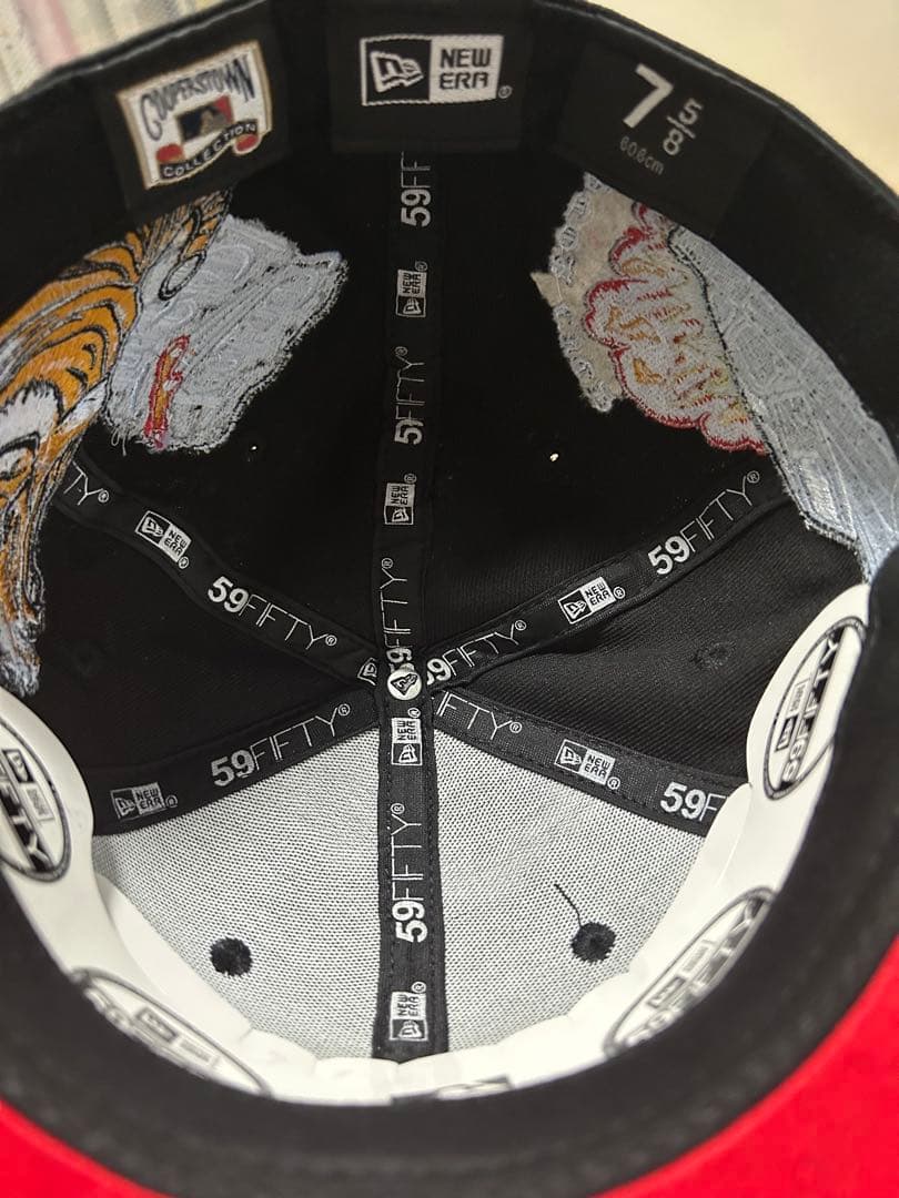 New Era 59fifty カスタム デトロイトタイガース 7 5/8