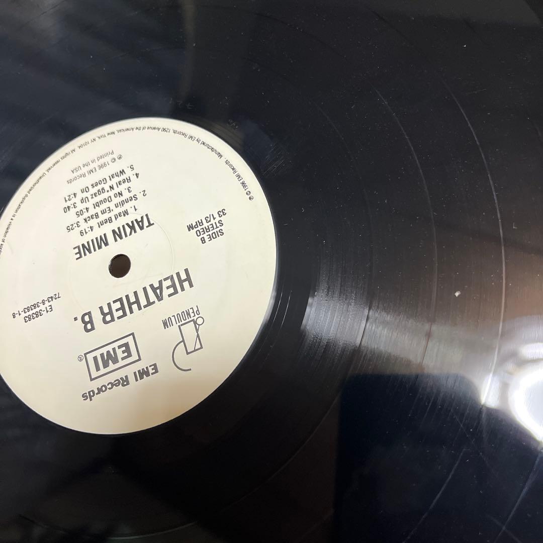 HEATHER B / TAKIN MINE ヒップホップ レコード
