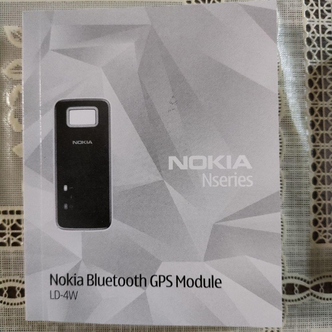 \"未使用\"ノキア　Bluetooth GPS モジュール、取説&アクセサリー3点