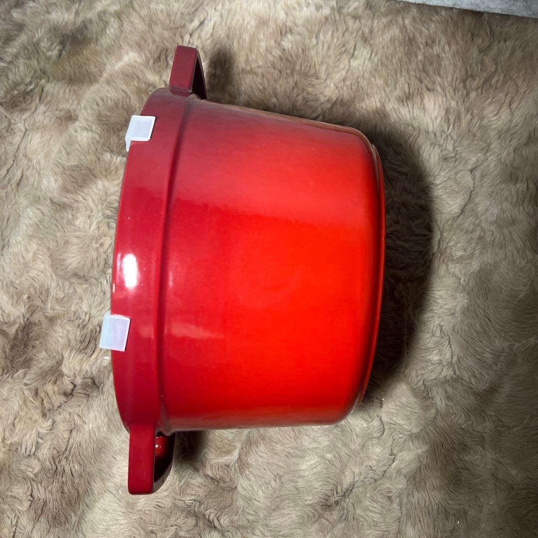 新品ストウブ グランドココット ラウンド チェリー 20cm 40508-900