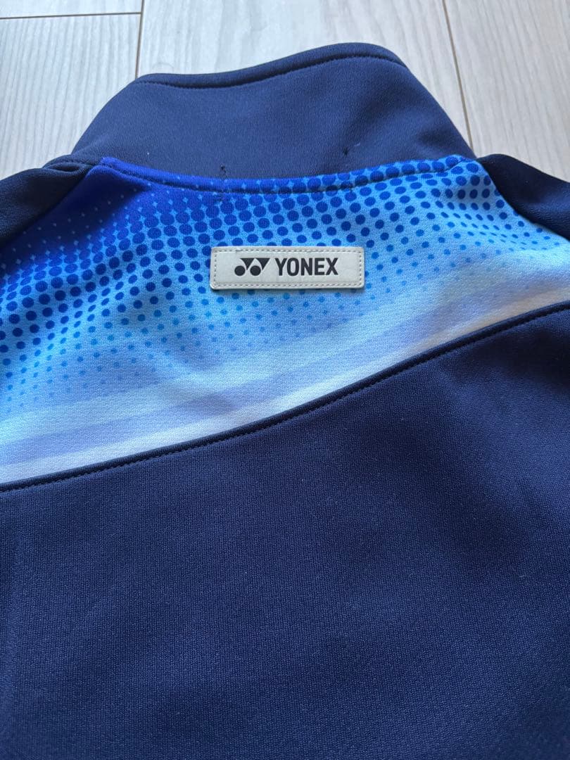 【YONEX】スポーツ用ジャージ上下セット ネイビー/青 レディースM