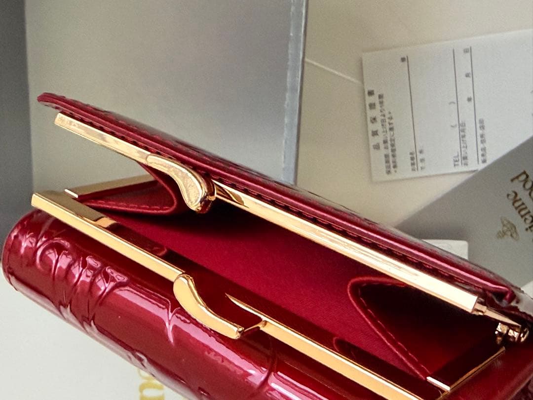 Vivienne Westwood 赤 三つ折り財布