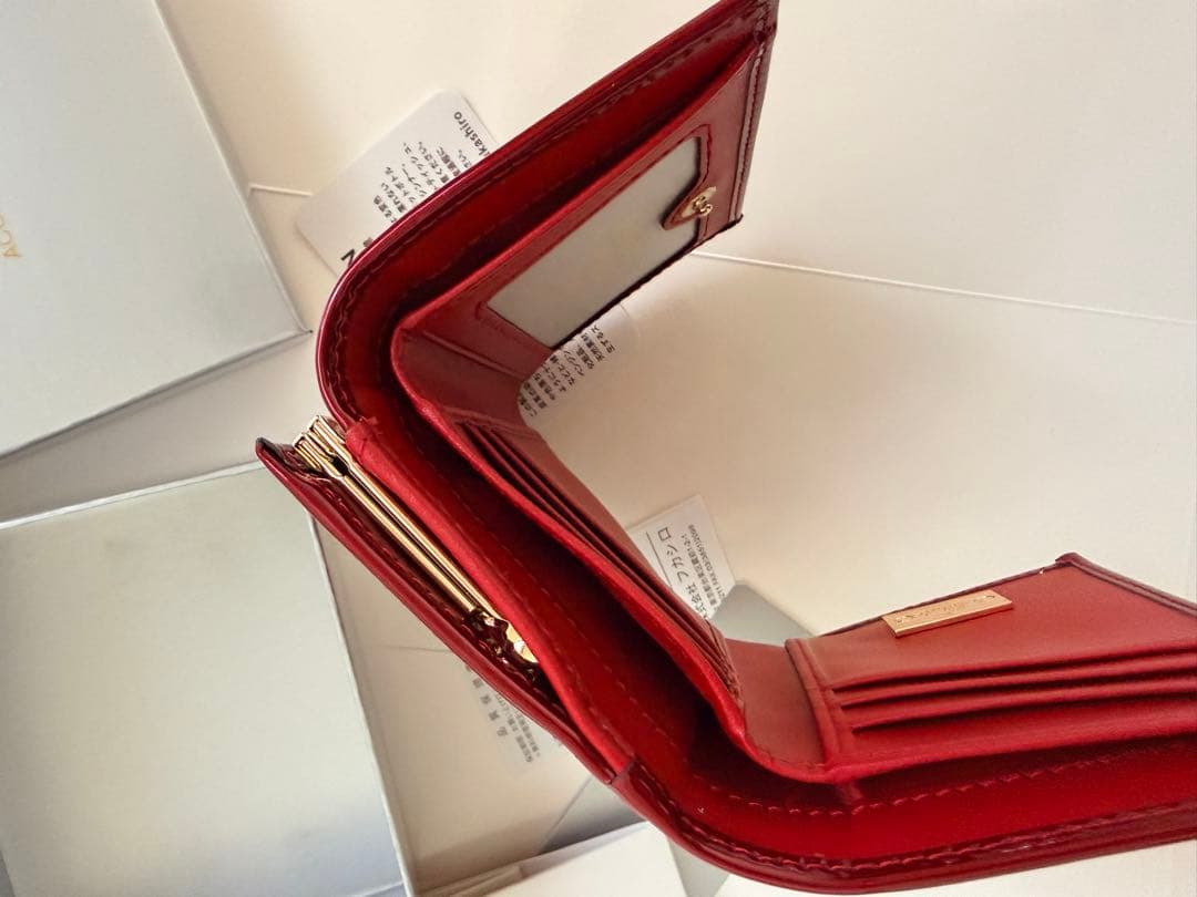 Vivienne Westwood 赤 三つ折り財布