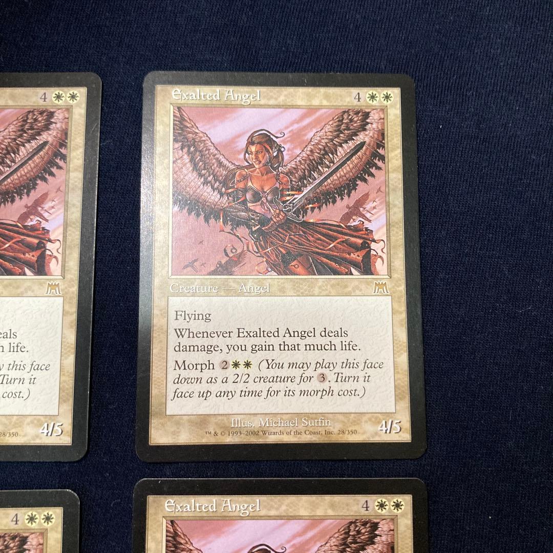 Exalted Angel 4枚セット　賛美されし天使　英語　オンスロート
