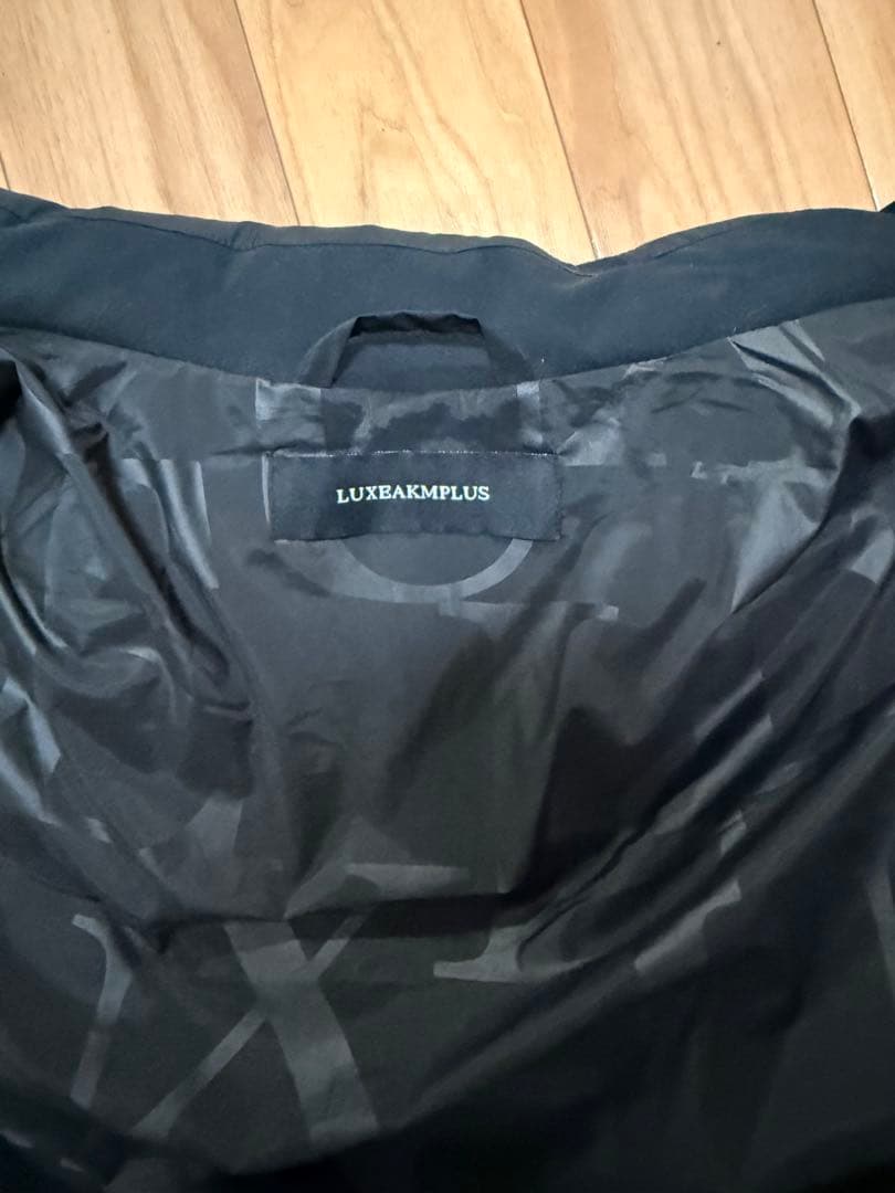 LUXEAKMPLUS メンズ ベスト ブラック XL