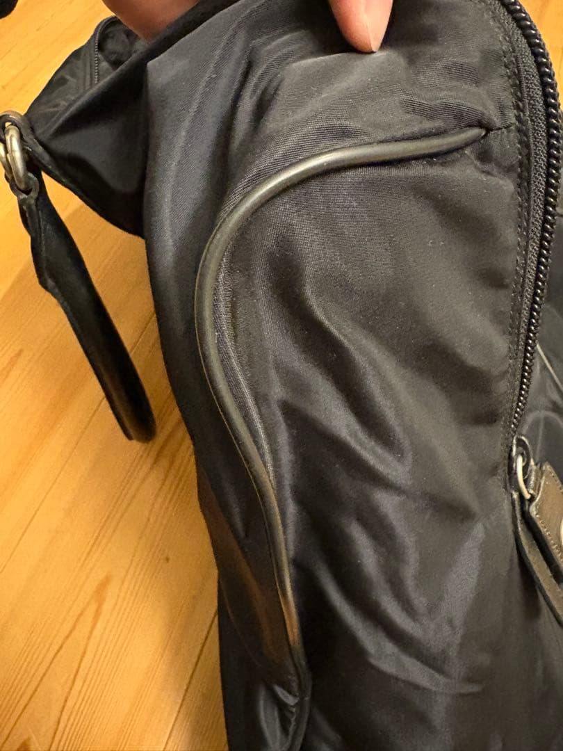 【ようへいさん専用】PRADA ブラック ナイロン ボストンバッグ