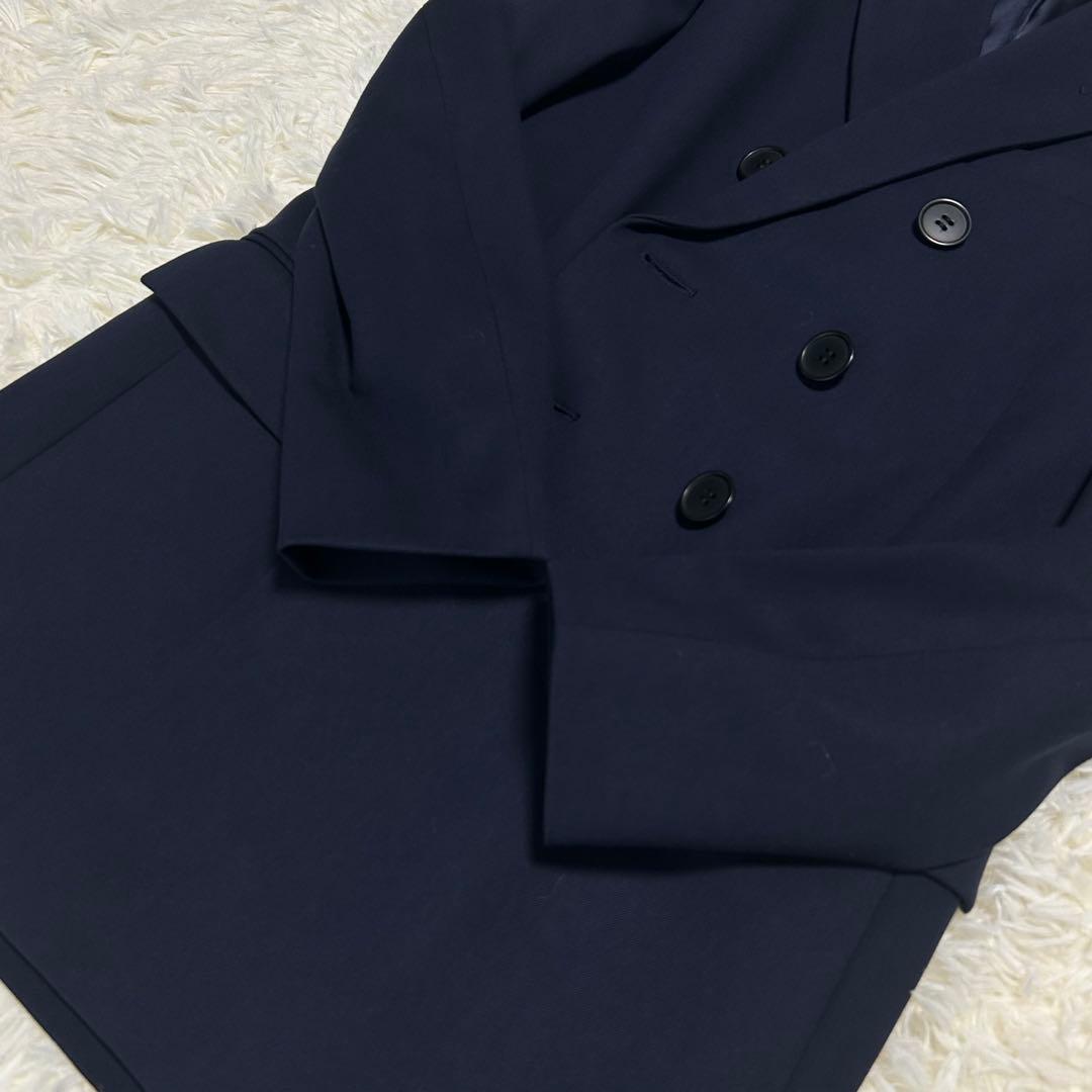 UNIQLO:C ダブルテーラードジャケット ネイビーM