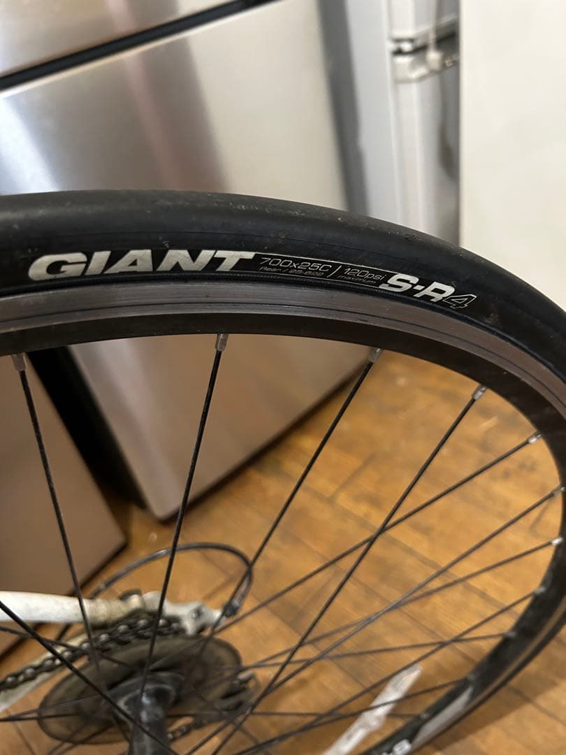 【川口引き取り限定】GIANT ロードバイクPACEホワイト