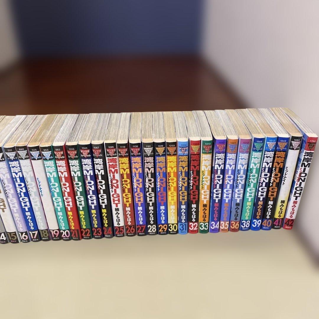 湾岸ミッドナイト全巻セット 漫画 1-42巻（37巻欠）