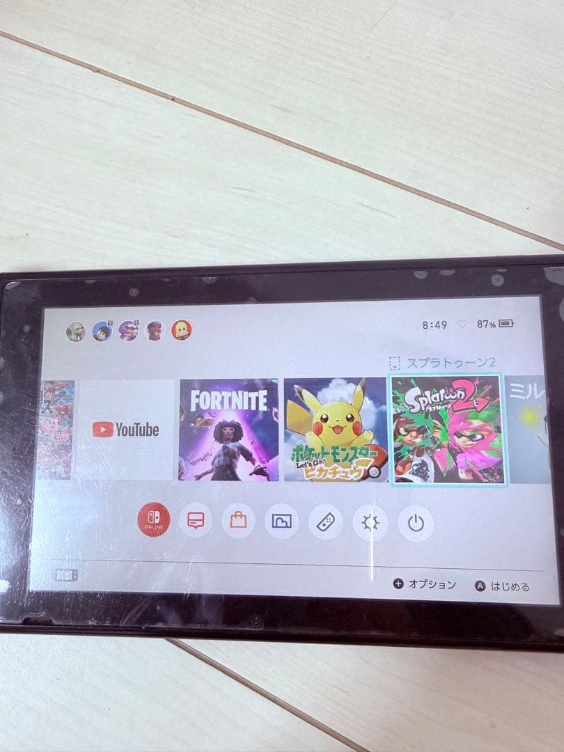 Nintendo Switch 青/赤 本体のみ