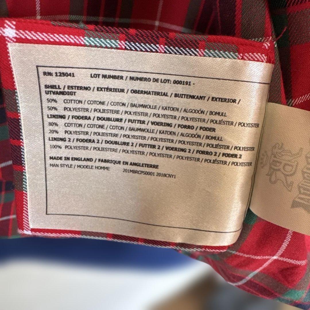 BARACUTA バラクータ G9　サイズ38ブルー