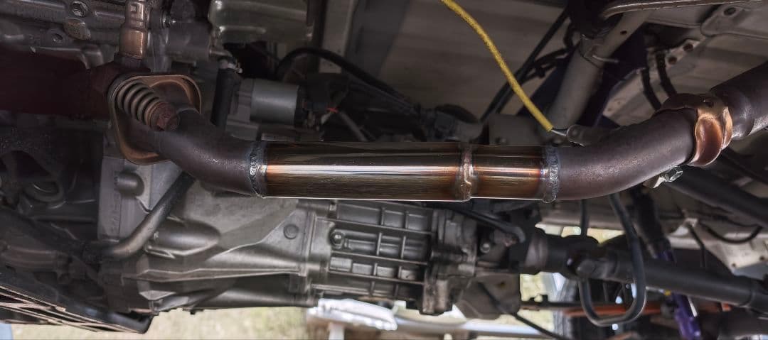 da16t スズキ　キャリイ　軽トラ　触媒　ストレート　マフラー