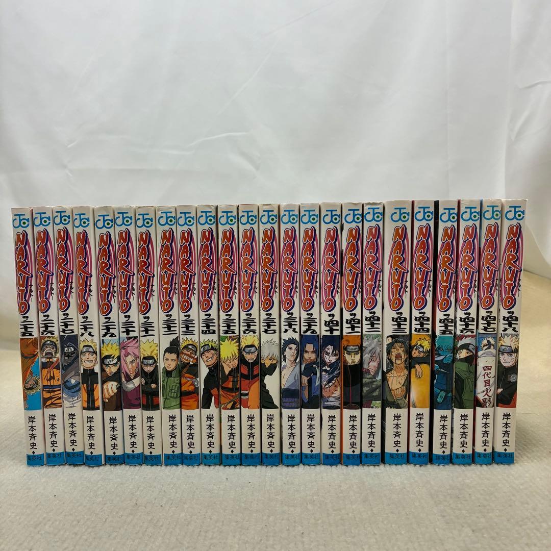 【全巻初版】ＮＡＲＵＴＯ ナルト 1巻〜72巻+外伝 全巻セット 岸本斉史