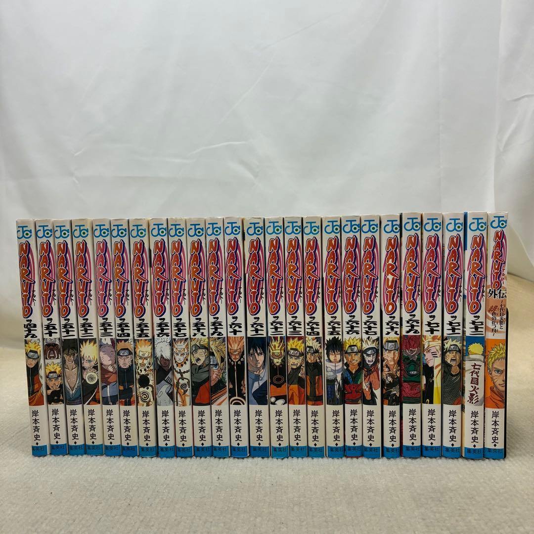 【全巻初版】ＮＡＲＵＴＯ ナルト 1巻〜72巻+外伝 全巻セット 岸本斉史