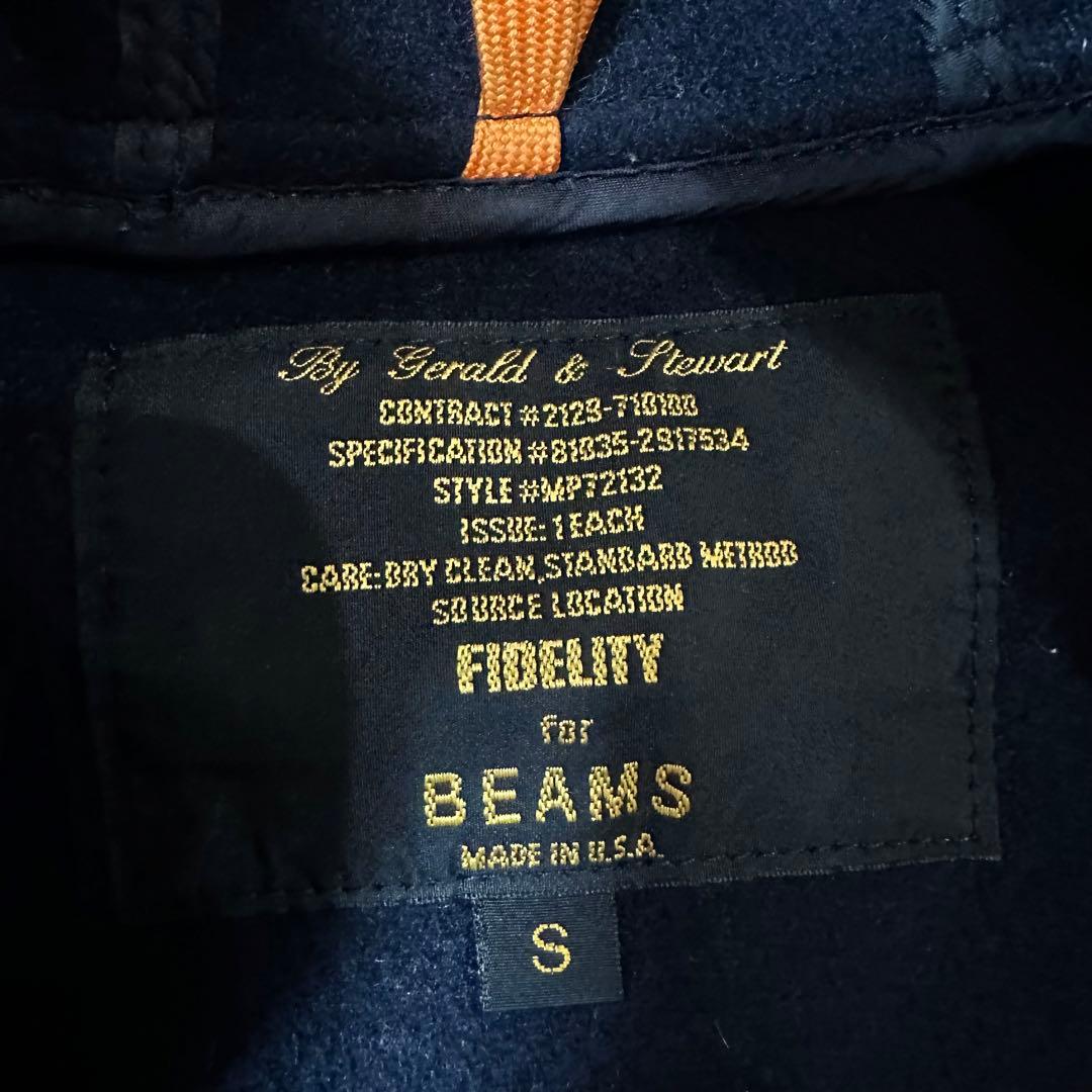 FIDELITY ✕ BEAMS別注　ダッフルコート　USA製