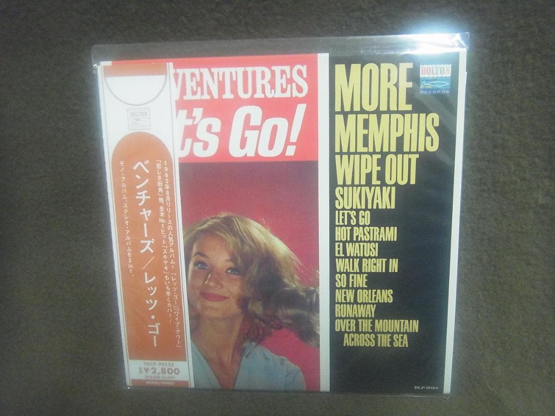 【未使用CD５枚セット】ベンチャーズ・レッツゴー・サーフィン他・紙ジャケット