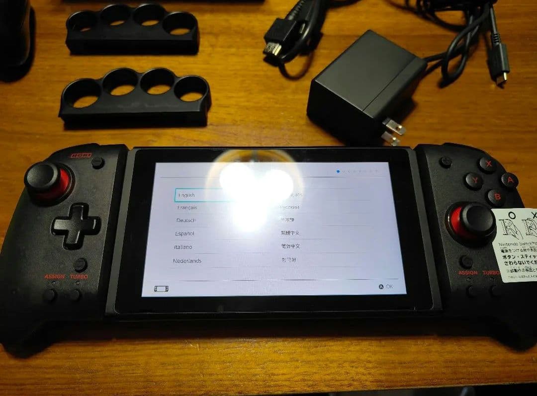 Nintendo Switch 本体 グリップコントローラー付き