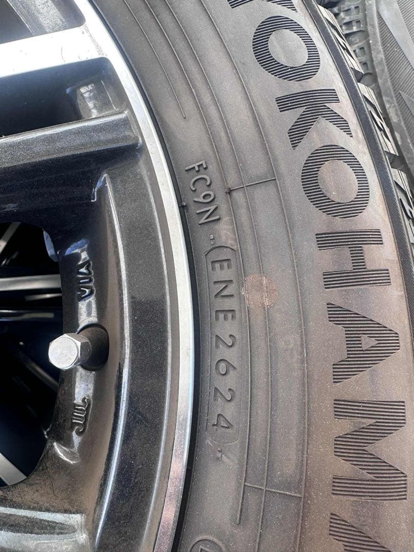 スタッドレスタイヤ とホイールセット195/65R15 タイヤ2024年式2本