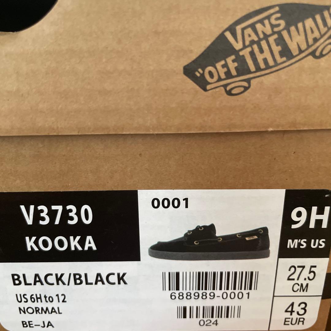 新品未使用　27.5cm VANS KOOKA