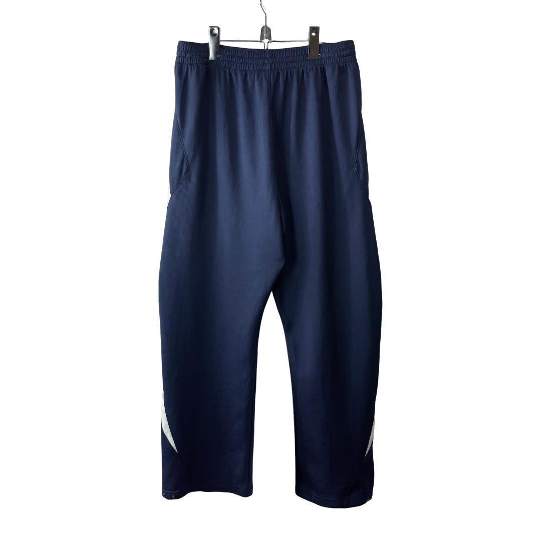 【00s 極太】NIKE ナイキ サイドデザイン トラックパンツ ネイビー XL