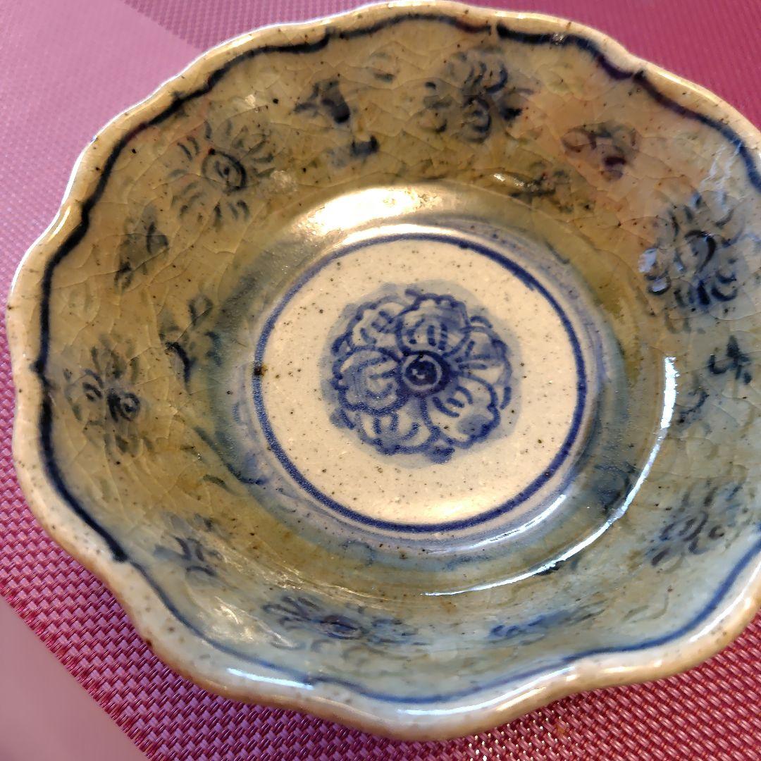 イムサエム　刻染付文小鉢