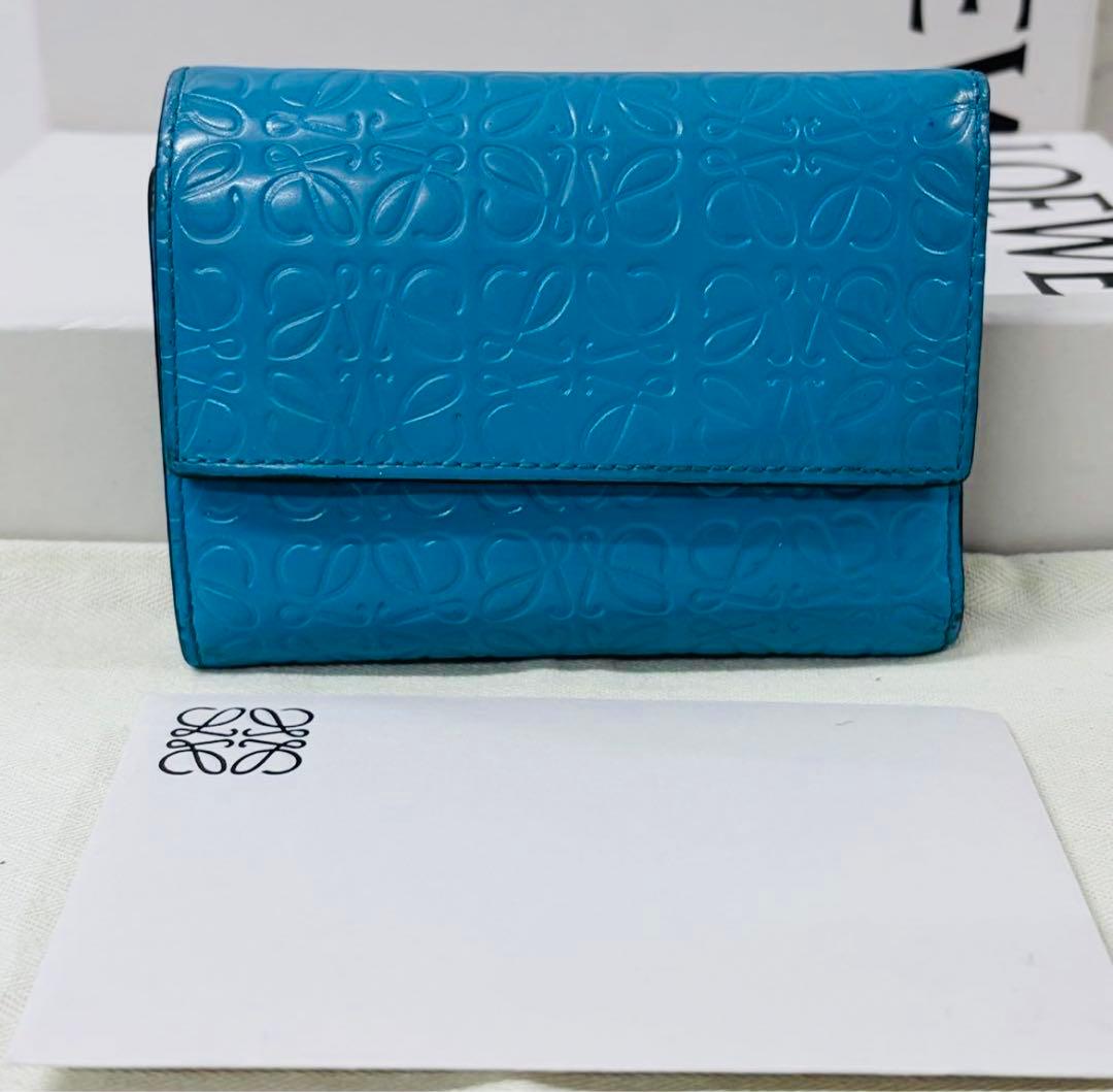 LOEWE【三つ折財布】