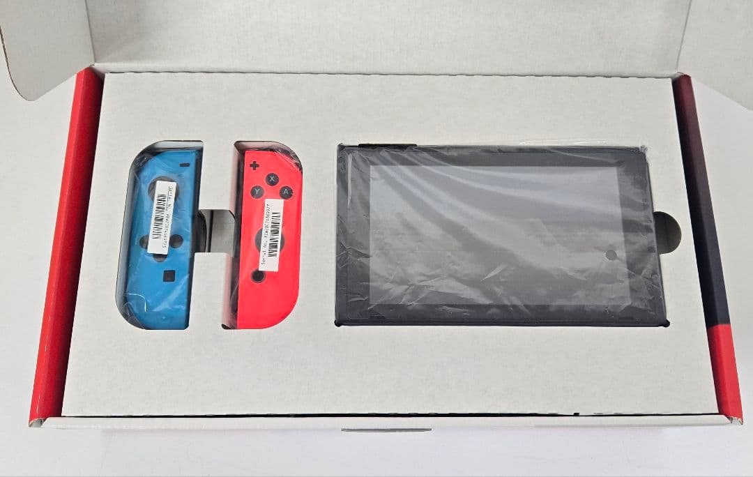 美品 Nintendo Switch 本体 ネオンブルー ネオンレッド 動作OK