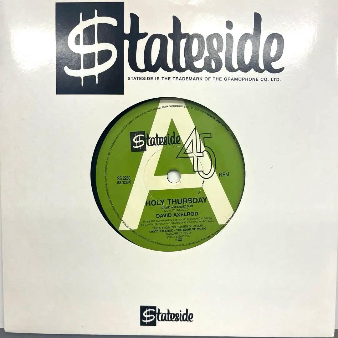7” David Axelrod / Holy Thursday ドラムブレイク