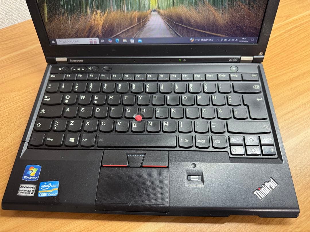 Windowsノート本体 ThinkPad X230 i5-3320M/8GB/480GB SSD