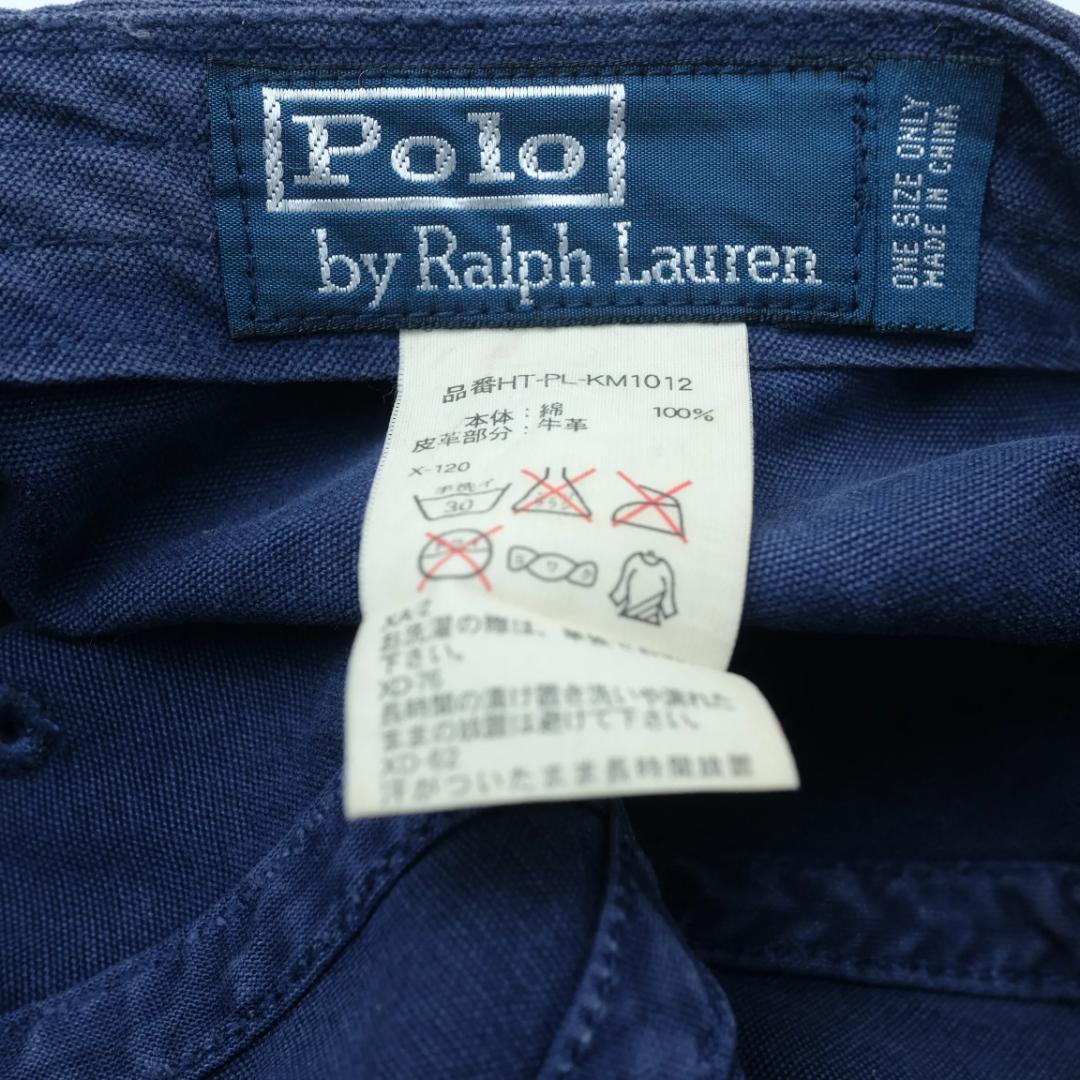 90s Polo ラルフローレン キャップ ヨット ネイビー