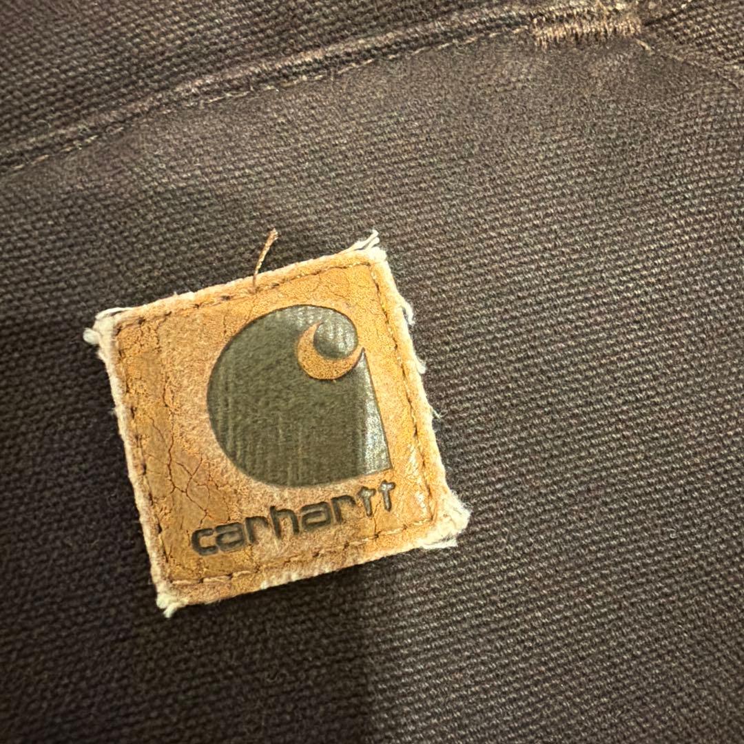 Carhartt ダックベスト ブラウン Lサイズ