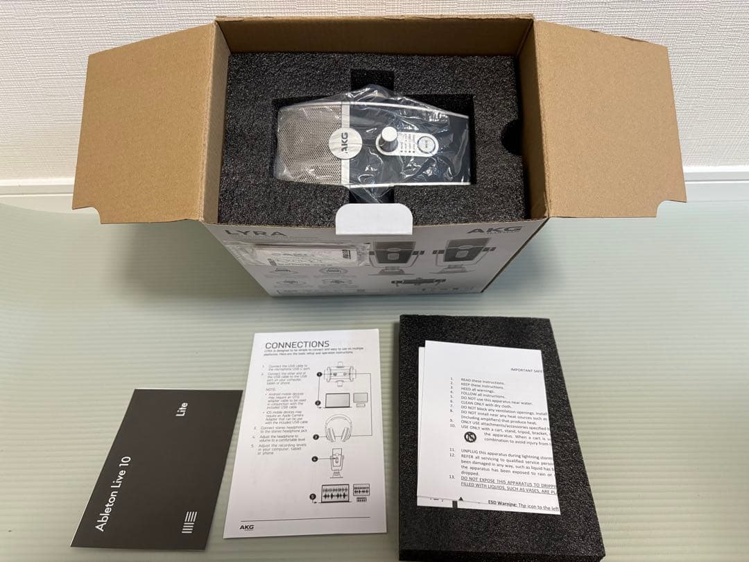 AKG Lyra-Y3 コンデンサーマイク USB接続対応【国内正規品】