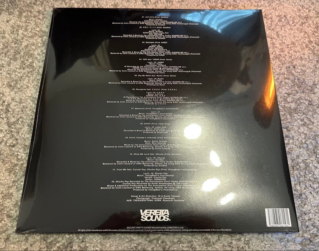 【新品未開封】 IO JUST ALBUM （2LP）アナログ LP レコード