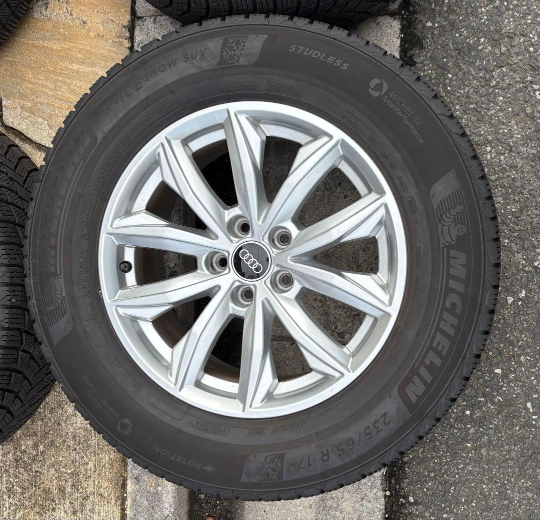 美品　Audi 純正 Q5 235/65 R17 スタッドレス ホイールセット