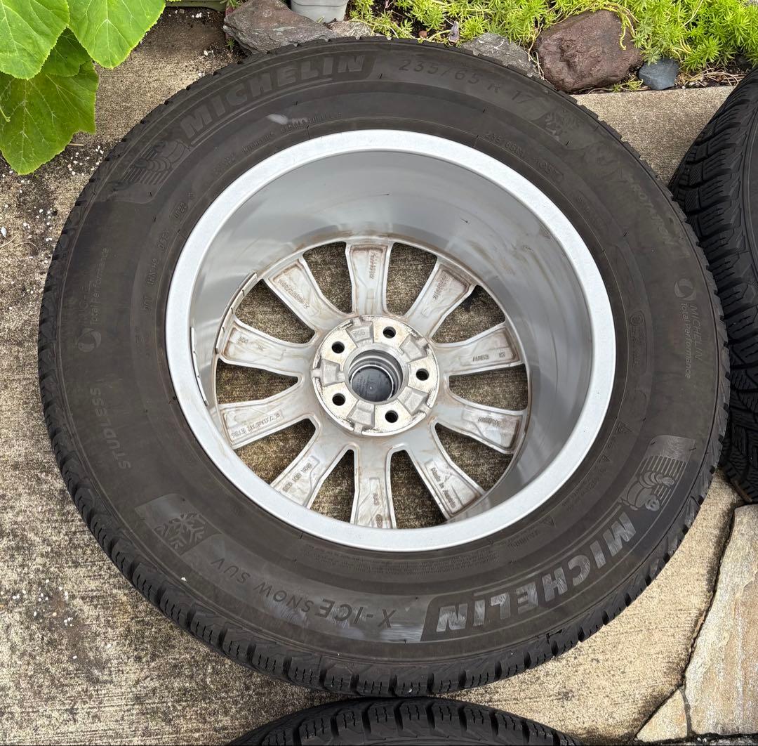 美品　Audi 純正 Q5 235/65 R17 スタッドレス ホイールセット