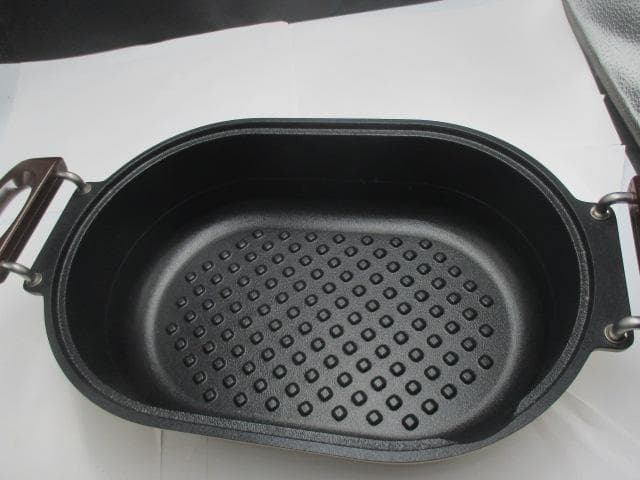 未使用　マルキュー産業 鍋　健康フライヤー　送料無料