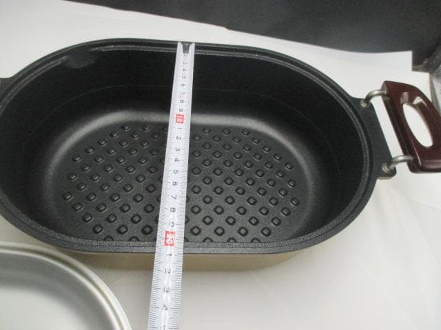 未使用　マルキュー産業 鍋　健康フライヤー　送料無料