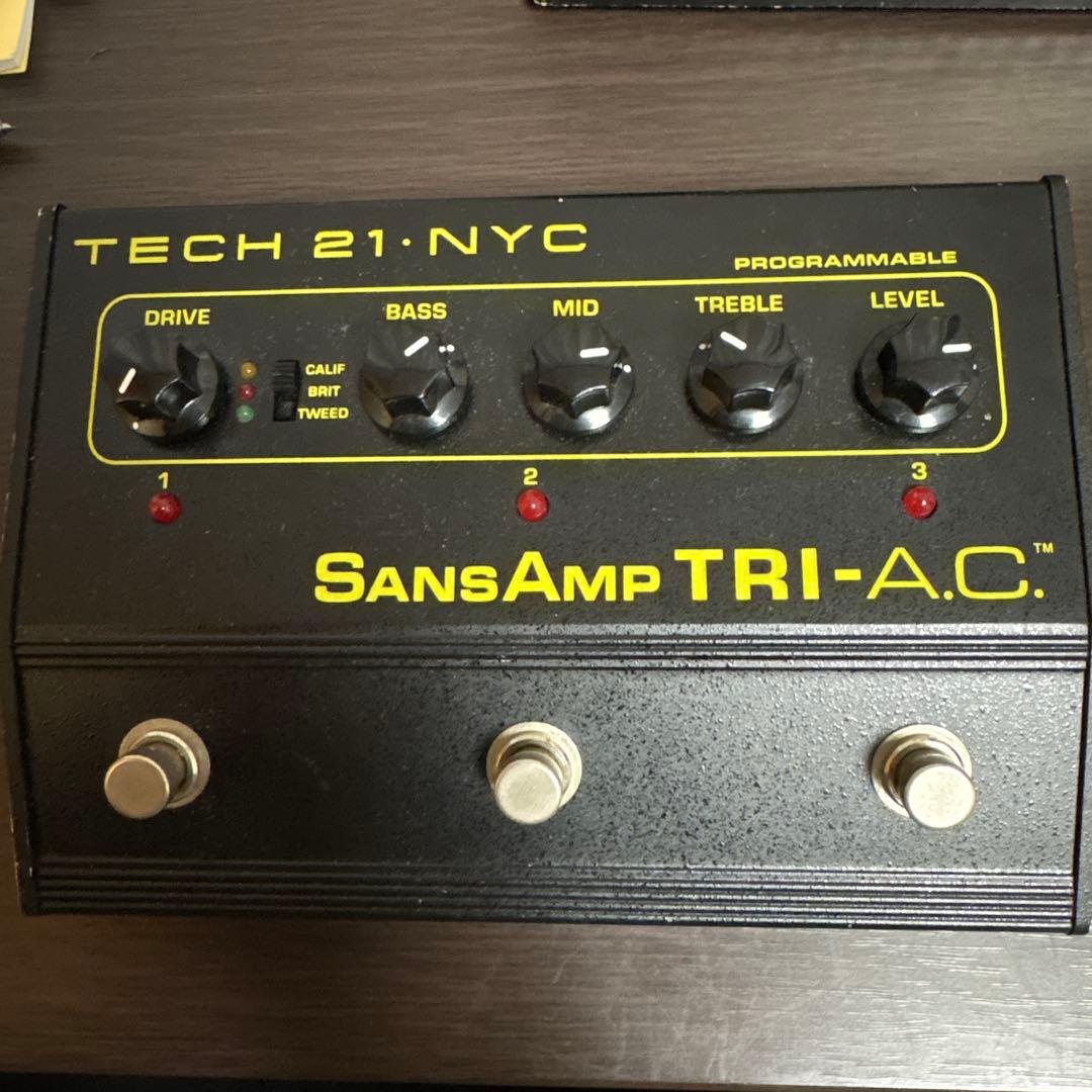 ベース TECH 21 NYC Sans Amp TRI- A.C
