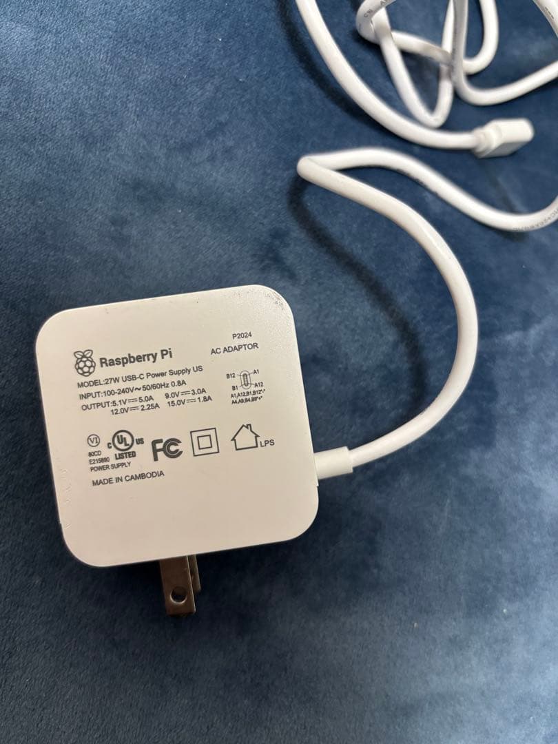 【国内版】Raspberry Pi 5 8GB 充電器付き