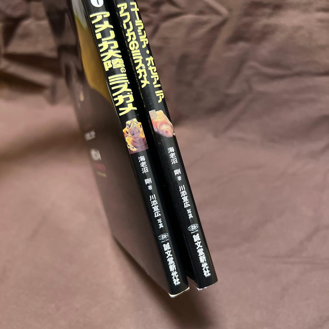 最終値下げ　レア本！2冊セット　水棲ガメ ①② 海老沼 剛 / 川添 宣広
