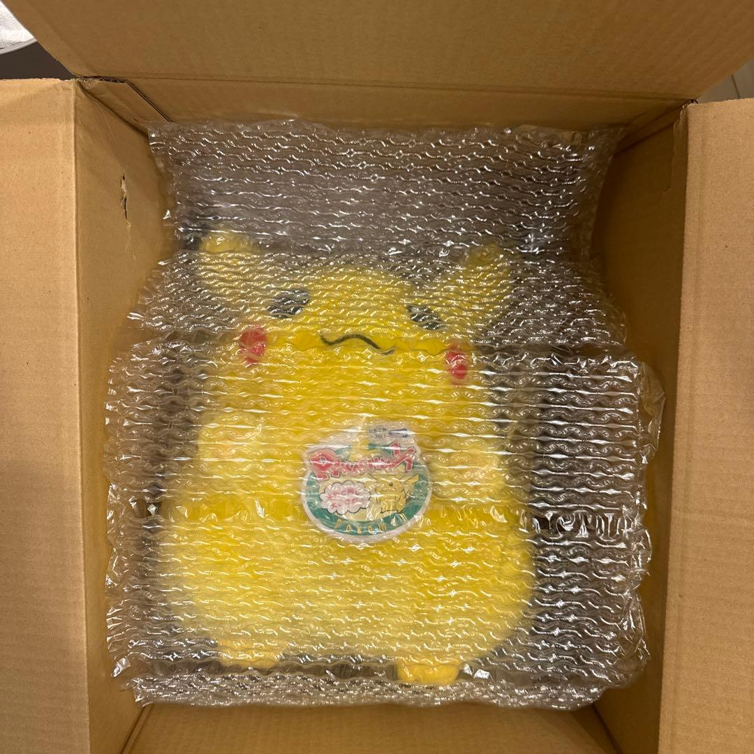ポケモン30周年記念 おかえりピカチュウ 1/1 等身大ぬいぐるみ　新品未開封