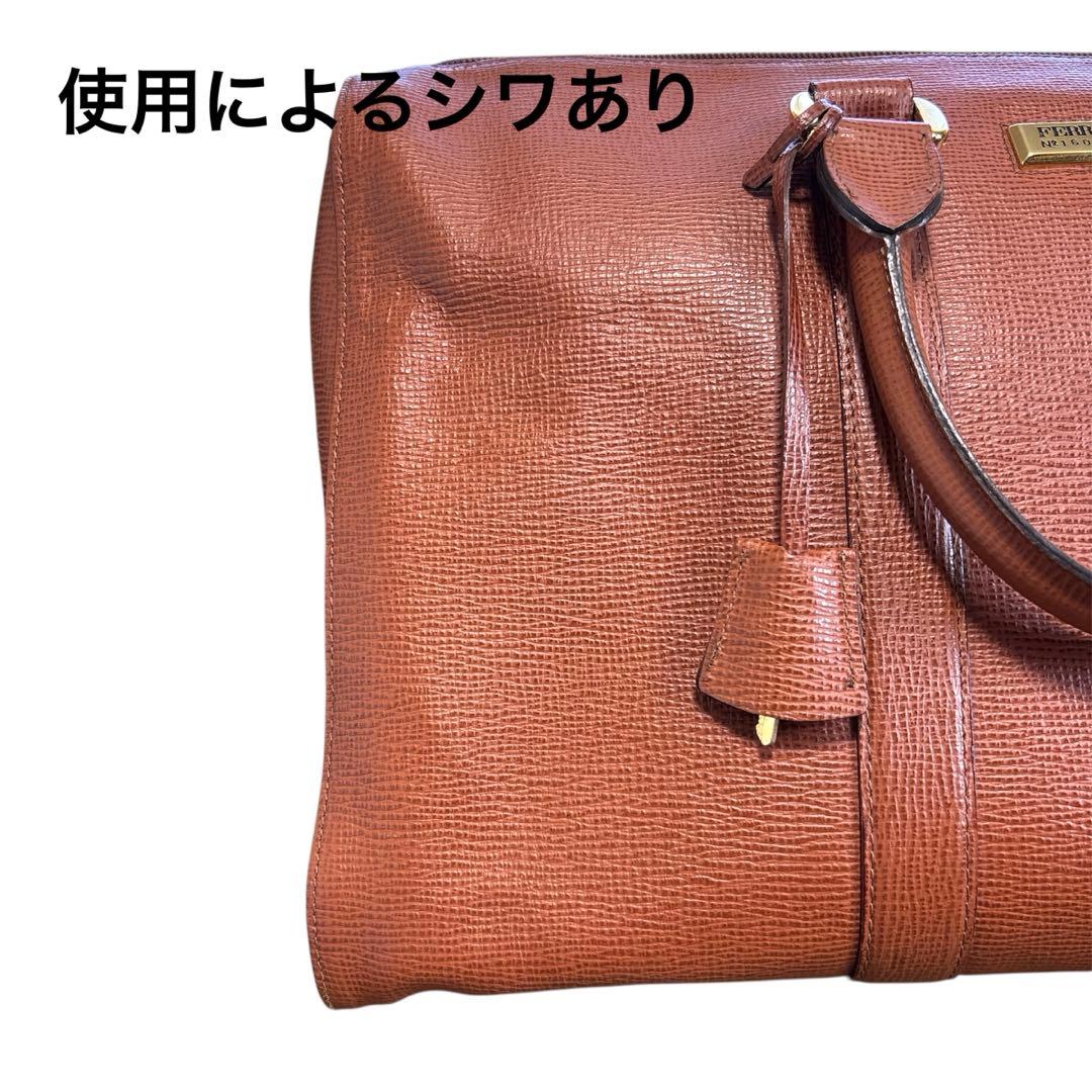 美品✨ジャンフランコ フェレ ボストン レザー ビジネス 出張 FERRE