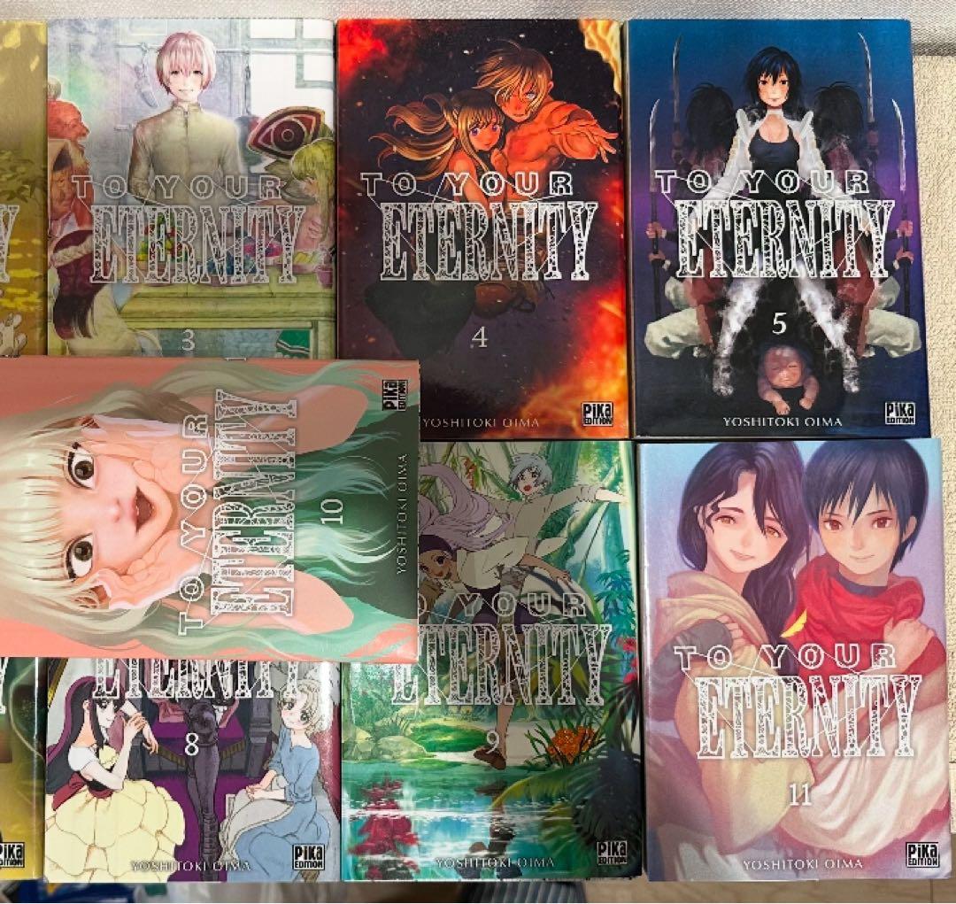 洋書 To your eternity 1 a 11 manga francais