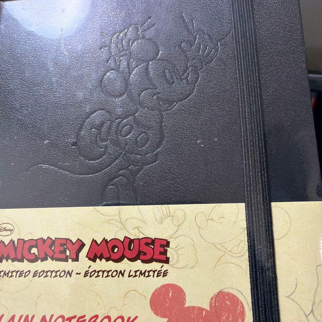 Mickey Mouse 限定版 Moleskine ノート　３種セット