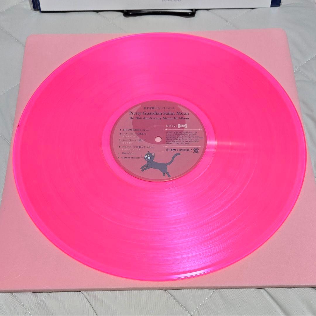 美少女戦士セーラームーン 30th レコード LP ステッカー付