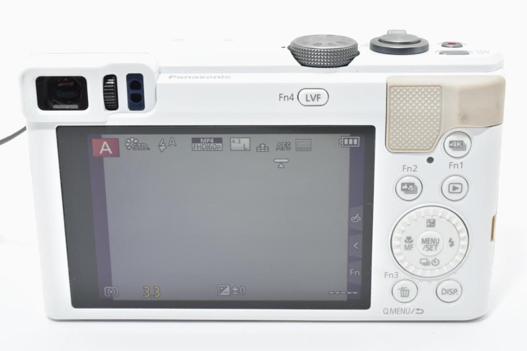 美品 Panasonic LUMIX DMC-TZ85 ホワイト デジタルカメラ